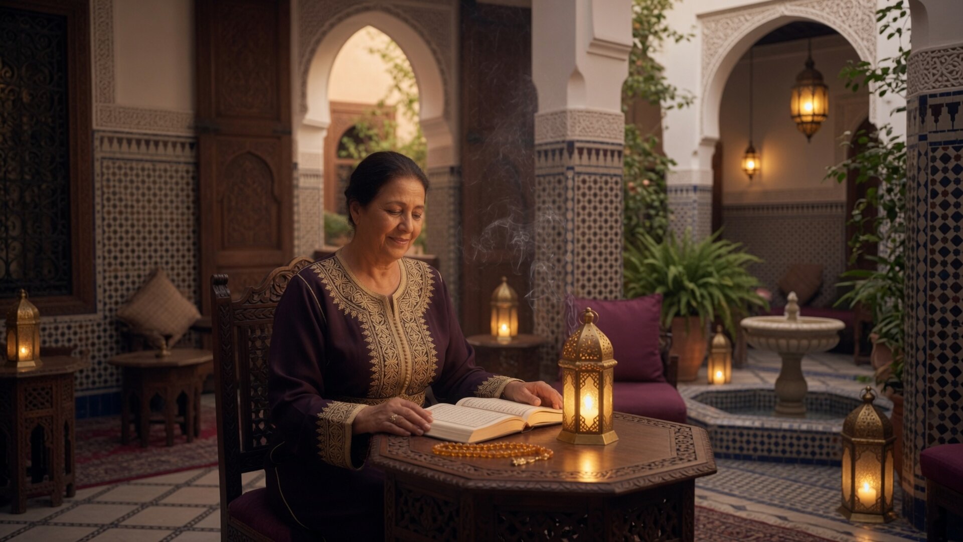 مقر الشيخ المغربي أبو ريان بمدينة أكادير